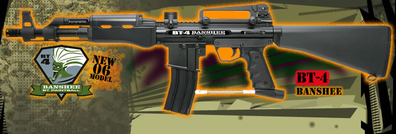 BT Banshee Paintbal Gun