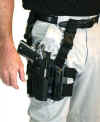 Blackhawk Tactical Thigh Holster with Serpa Lock System